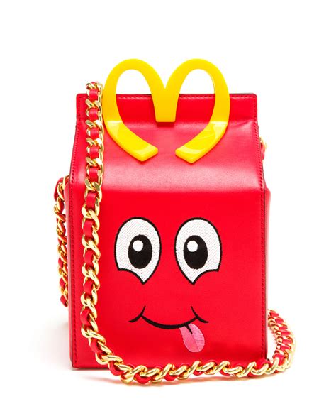 moschino happy meal bag replica|moschino junk food bags.